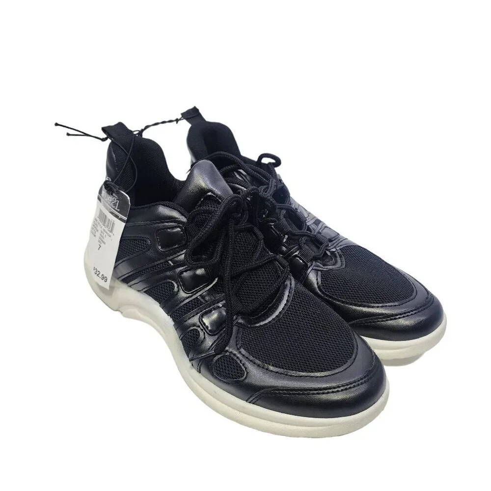 New‎ Rue 21 Black Athletic Shoes Women's Size 7